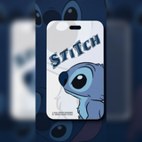 ID Card Badge Holder - Lilo & Stitch - Close-up of Stitch's face