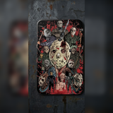 ID Card Badge Holder - Friday the 13th - Multiple Jason Voorhees masks