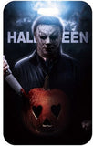 ID Card Badge Holder - Halloween - Michael Myers with pumpkin