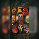 ID Card Badge Holder - Horror - Iconic horror movie villains