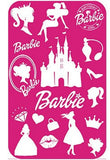 ID Card Badge Holder - Barbie - Themed silhouettes
