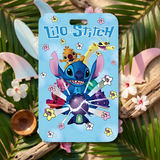 ID Card Badge Holder - Lilo & Stitch - Stitch and experiments