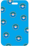 ID Card Badge Holder - Pokémon - Poké Ball night/water pattern