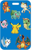 ID Card Badge Holder - Pokémon - Various Pokémon characters Eight Scattered Pokémon Blue