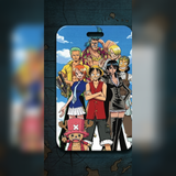 ID Card Badge Holder - One Piece - Straw Hat Pirates crew Standing Straw Hats Group Shot