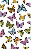 ID Card Badge Holder - Generic - colorful butterfly pattern