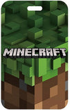 ID Card Badge Holder - Minecraft - Logo, grass blocks