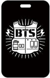 ID Card Badge Holder - BTS - bulletproof vest with BTS logo