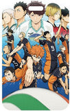 ID Card Badge Holder - Haikyuu!! - Volleyball anime characters collage