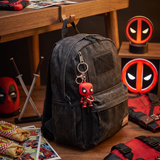 3D PVC Figure Keychain - Marvel - Deadpool Pop Style Figure With Katana