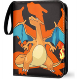 Card Binder - Pokémon - Charizard Orange & Black (Zip)