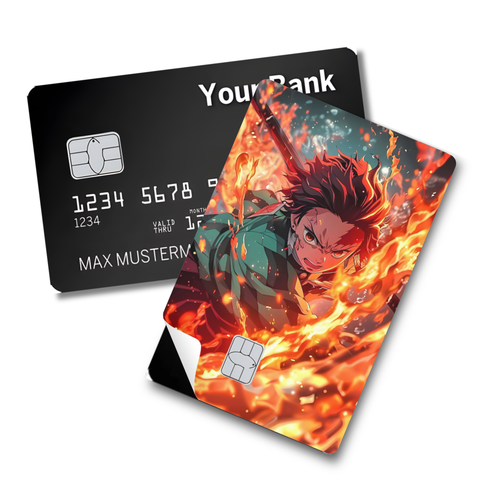 Credit Card Skin Sticker - Demon Slayer - Tanjiro Kamado