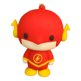 3D PVC Figure Keychain - DC Comics - Flash Chibi Standing