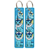 Embroidery Keychain - Pokemon - Vaporeon (Multiple Poses)