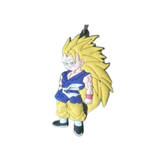 Dragon Ball Goku Super Saiyan 3 PVC keychain