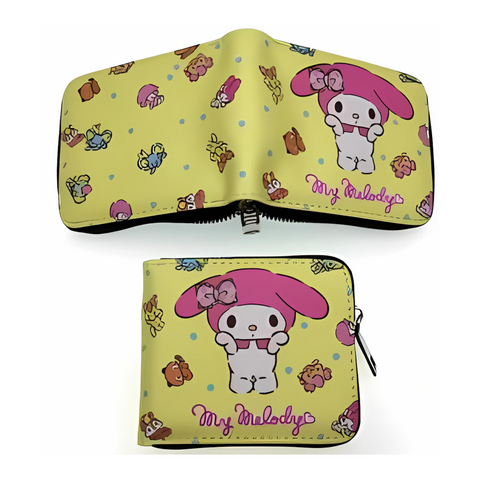Zippered Short Wallet - Sanrio - My Melody