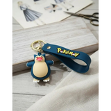3D PVC Figure Keychain - Pokemon Snorlax - Snorlax Yawning