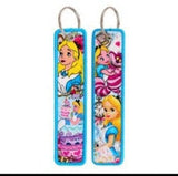 Embroidery Keychain - Alice in Wonderland - Alice And Cheshire Cat
