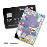 Credit Card Skin Sticker - Pokémon - Sparkling Gengar Full Art - Holographic