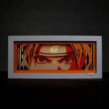 3D Paper Carving Light Lamp - Naruto - Uzumaki