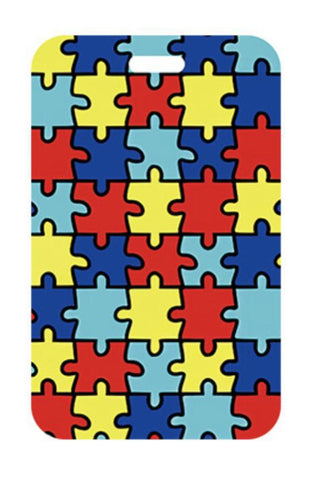 ID Card Badge Holder - Autism