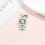 Bracelet Charm - Generic - snowflake openwork charm