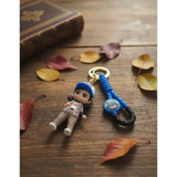 3D PVC Figure Keychain - Stranger Thing - Dustin Hellfire Club Outfit