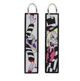Embroidery Keychain - Beetlejuice - Beetlejuice (Laughing)
