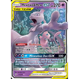 Card Keychain - Pokémon - Mewtwo & Mew Tag Team GX Full art