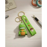 3D PVC Figure Keychain - Toy Story - Rex Sitting