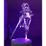 3D LED Night Light - Genshin Impact - Eula