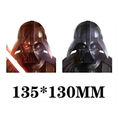 3D Lenticular Sticker - Star Wars - Darth Vader Lightsaber & Shadow Duo