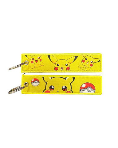 Embroidery Keychain - Pokémon - Cute Pikachu