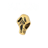 Bracelet Charm - Scream - Ghostface gold mask charm