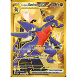 Card Keychain - Pokémon - Cynthia's Garchomp ex Gold Secret Rare
