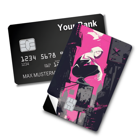 Credit Card Skin Sticker - Marvel - Spider-Gwen Art Design