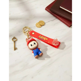 3D PVC Figure Keychain - Super Mario - Cat Mario