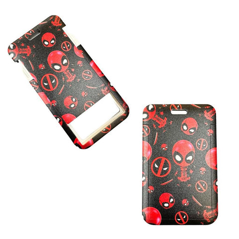 ID Card Badge Holder - Marvel - Chibi Deadpool