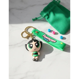 3D PVC Figure Keychain - The Powerpuff Girls - Buttercup