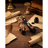 3D PVC Figure Keychain - Harry Potter - Chibi Wand Scarf