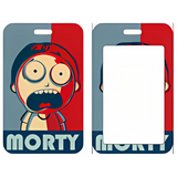 ID Card Badge Holder - Rick and Morty - Morty Smith "Hope" Poster Style