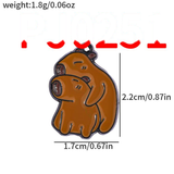 Bracelet Charm - We Bare Bears - Grizzly bear standing