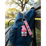 3D PVC Figure Keychain - The Amazing World of Gumball - Richard Watterson Shirt Tie