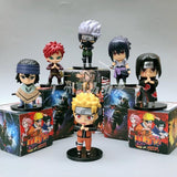Naruto Shippuden Chibi Figure Set 6pcs blind box figure