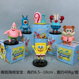 SpongeBob SquarePants Racing Series 6pcs blind box figure