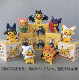Pokemon Pikachu Cosplay Series 7pcs blind box figure