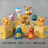 Pokemon Kanto & Friends Collection 9pcs blind box figure