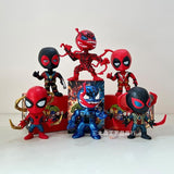 Marvel Spider-Man Symbiote Series 6pcs blind box figure