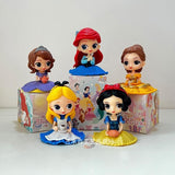 Disney Princesses on Cushions Series 6pcs blind box figure