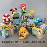 Disney Cat Hide-and-Seek Series 6pcs blind box figure